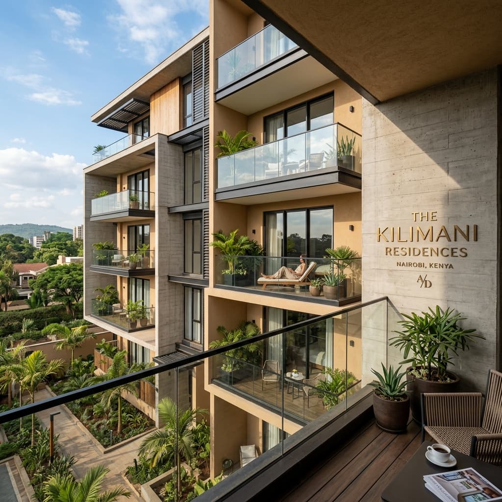 Kilimani residences Nairobi Kenya, property inspection statistics showcase